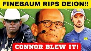 PAUL FINEBAUM RIPS DEION SANDERS!, TENNESSEE FOOTBALL, OHIO STATE FOOTBALL, COLORADO FOOTBALL,