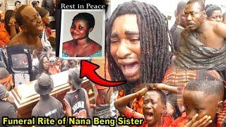 Nana Beng Cries uncontrollably at his Sister Elizabeth Adwubi's Funeral Ceremony | SuroWiase