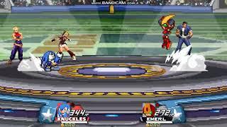 Super Smash Bros. Crusade/CMC+ - Knuckles(Me) Vs. Emerl [Stamina Fight]
