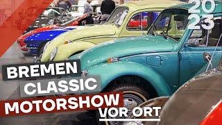 Impressions from the Bremen Classic Motorshow 2023 with Johannes Hübner