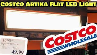 Costco Artika Skylight LED Panel Light Review and Install