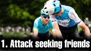 1. Attack waiting for... | The 100 tactics of cycling