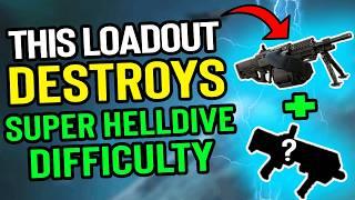 MG-206 & This Primary Weapon MELT Everything in Hardest Difficulty in Helldivers 2! Best Loadout!