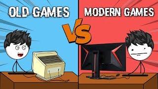 Old Games VS Modern Games || Version 2.0