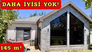 YAPILMIŞ EN İYİ Prefabrik Ev Turu ve Fiyatı - USTALIK DÖNEMİ ESERİ - Yeni Nesil Yalıtım (145 m²)