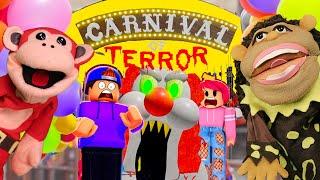 ESCAPE DEL CARNAVAL DE TERROR !#roblox #gameplays #monosilabo