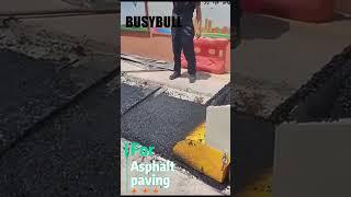 BUSYBULLNew for SaleMini asphalt paving machine #pavement #asphaltpaving #asphaltroad