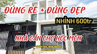 ĐÚNG RẺ & ĐÚNG ĐẸP - Nhỉnh 1tỷ trong tay đã có nhà như ý - Gần chợ 300m - Nhà Giá Rẻ SHR đường ôtô