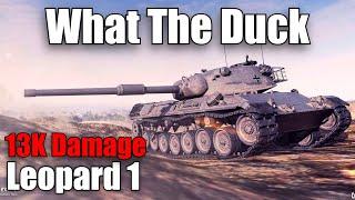 What The Duck!:13K Damage feat. Leopard 1: @therandyduck  World of Tanks Console