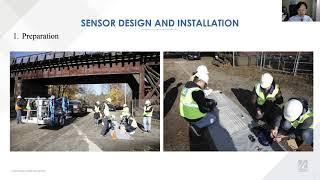 Distributed Sensing Textile for Bridge Monitoring