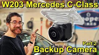 Factory Style Backup Camera for my Mercedes C-Class! – Supercharged W203 UPGRADE!