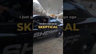 Bro doesn’t believe him  #funny #police #cop #biker #insane #crazy #clips #shorts