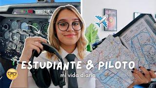 Mi Vida como Estudiante Piloto y de Física (Preparación de Vuelos, Estudio, Gestión del Tiempo...)