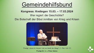 Jesus im  Herzen! Und wo bleibt der Alltag? (1. Petrus 3, 8-17)