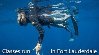 Free diving class teaches freediving techniques to use while spearfishing