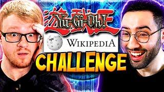 We Played A RANDOMIZER Yu-Gi-Oh! Duel Using Wikipedia! feat. @Dzeeff!