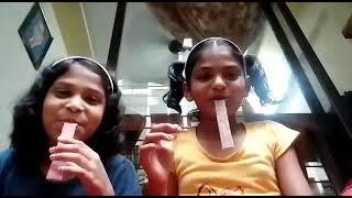 chupa chups challenge||funny||Angel and sweetu show|