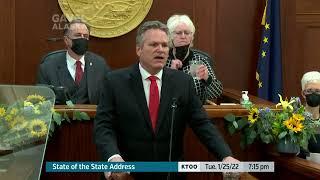 Remarks from Governor Mike Dunleavy's 2022 State of the State Address