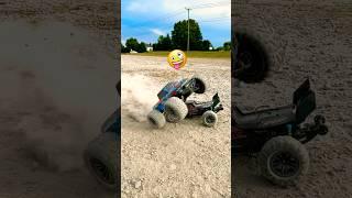 Big crash!!! RC crashing head on. Hosim X08 vs X05 #rc #rcrally