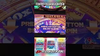 She was SORRY for my GOLD SPIN WIN in the WHEEL OF FORTUNE SLOT