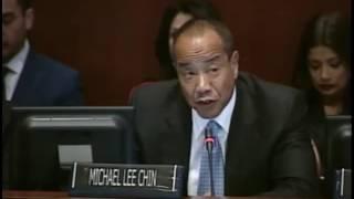 Michael Lee-Chin Presents to the Organization of the American States (OAS)