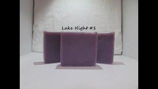 Lake Night Soap Cold Process Soap Making