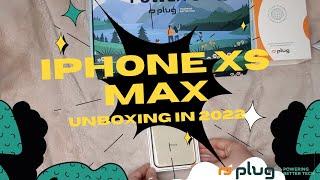 Plug Tech Review Unboxing iPhone XS MAX 256G in 2022 Refurbished #plugtechfam #iphone #refurbished