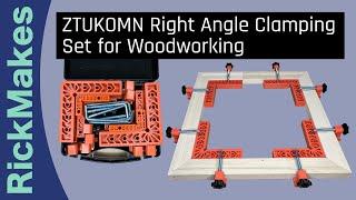 ZTUKOMN Right Angle Clamping Set for Woodworking