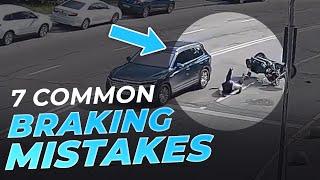 7 Stereotypical Motorcycle Braking Mistakes People Do And Got into Accident [ 2022 ]