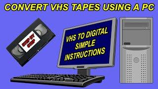 How To Convert Your VHS Tapes - Convert VHS To Digital