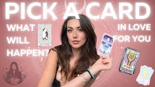 ⭐️Pick a card⭐️:What will happen NEXT in Love for You? Psychic Reading