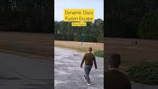 Dynamic Discs Fuzion Escape | First flight straight fairway bomber - Average MA40 Arm (#105799)