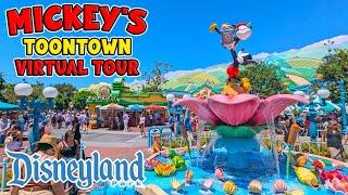 A Guide to Mickey's Toontown | Full Virtual Tour | Disneyland California (Sep 2024) [4K]