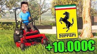 Ich kaufe den FERRARI unter den Rasenmähern! | Rasenmäher Simulator