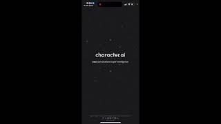 Character.ai app - I can't login