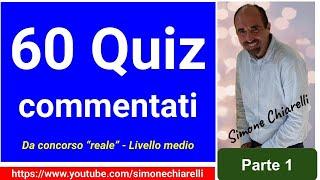 QUIZ in diretta con Simone Chiarelli - livello MEDIO - parte 01 (8/12/2024)