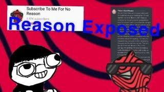Subscribe To Me For No Reason (Exposed) - Rant