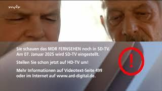 MDR - Einblendung SD-Abschaltung (2024)