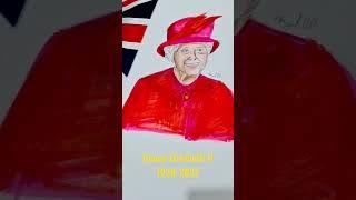 A Tribute to Queen Elizabeth II #queenelizabeth #royalfamily #queen #art #ohuhumarkers #kidartist