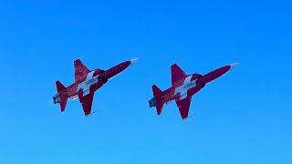 Patrouille Suisse - Abfahrt Lauberhorn 2024 - Wengen