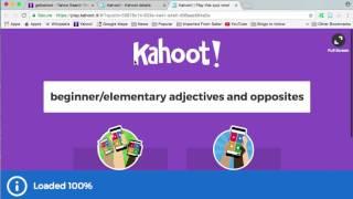 How to sign up to Kahoot.