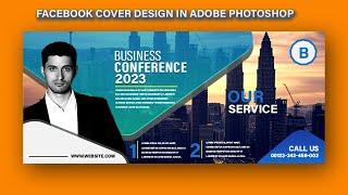 Photoshop Tutorials||Facebook Cover Design In Adobe PhotoShop||RASHEED RGD