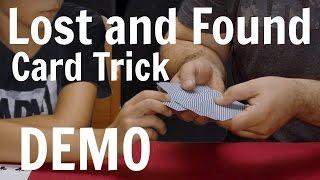 Lost and Found Card Trick DEMO - Card Magic Tricks Revealed