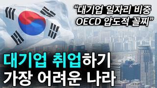 요즘 좋은 직장 구하기가 너무 어려워진 이유