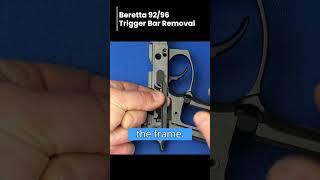 Firearms Gunsmithing: The Beretta 92 FS Trigger Bar