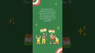 Happy independence day India  15 August celebration #shortsvideo #motivation 