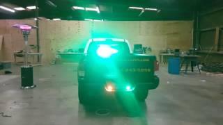 Security Vehicle Emergency Light Install By EFS Houston