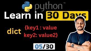 Python for Data Engineers & Data Analysts - Day 5 | Dict, Tuples, list sets Tutorials Beginners