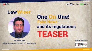 LawWiser Original | One-on-One | Official Teaser (2020) | Fake News and its Regulations