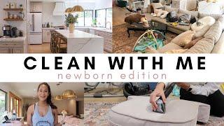 Clean With Me 2022 // NEWBORN EDITION // Speed Cleaning Motivation